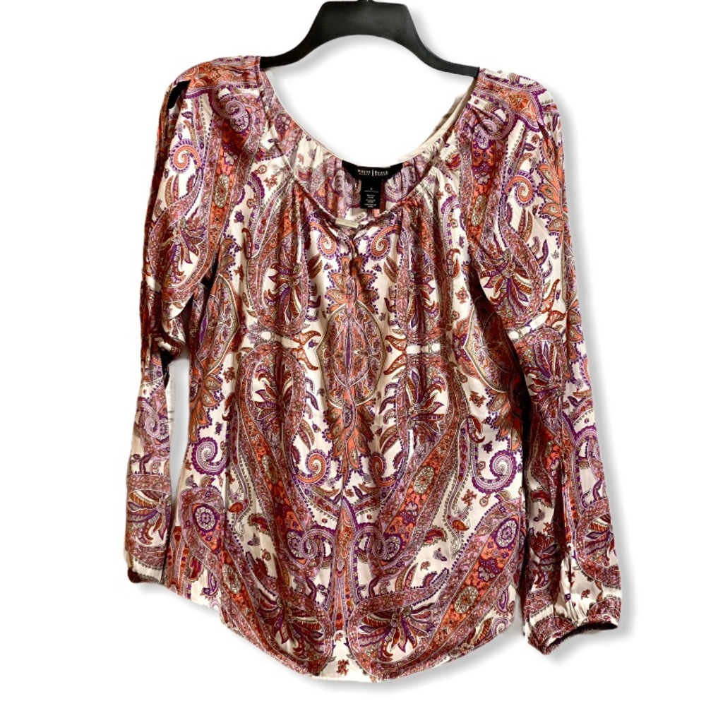 White House Black Market Blouse size Small